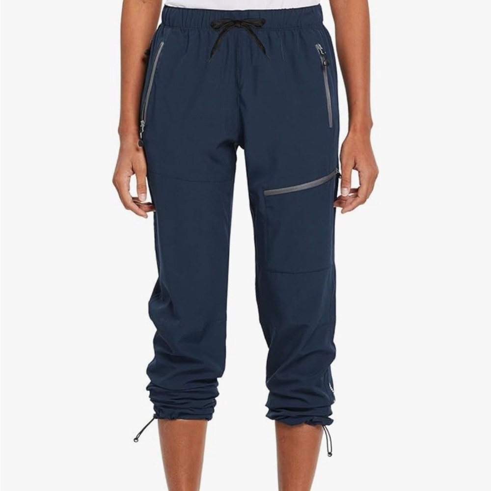 NEW Baleaf Navy Women's Water-Resistant Track Joggers - Picture 3 of 6